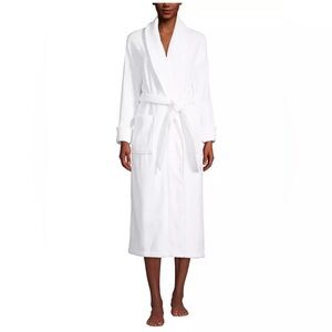 Lands’ End Cotton Terry Long Spa Bath Robe